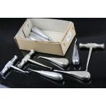 A collection of 20th century dental tools.