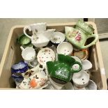 A large quantity of vintage shaving mugs.