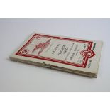 Football programmes - 19 Arsenal home programmes dating from 1947,1948 & 1949 seasons