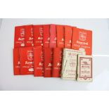 Football - A collection of 15 Arsenal official Handbooks dating from 1948/49 - 1962/63