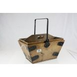 A house keepers antique trug.