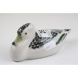 A rye Pottery duck figure