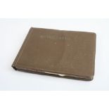 Football Autographs - 1940-50's Arsenal autograph book to include Dennis Compton, Lionel Smith,