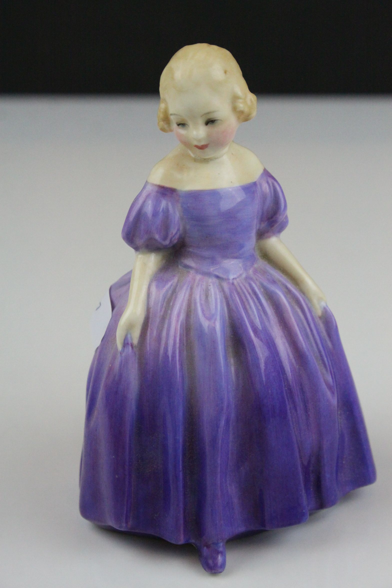 Two Royal Doulton Figurines - ' Jean ' HN2032 and ' Marie ' HN1370 plus Austrian Belvedere - Image 8 of 9