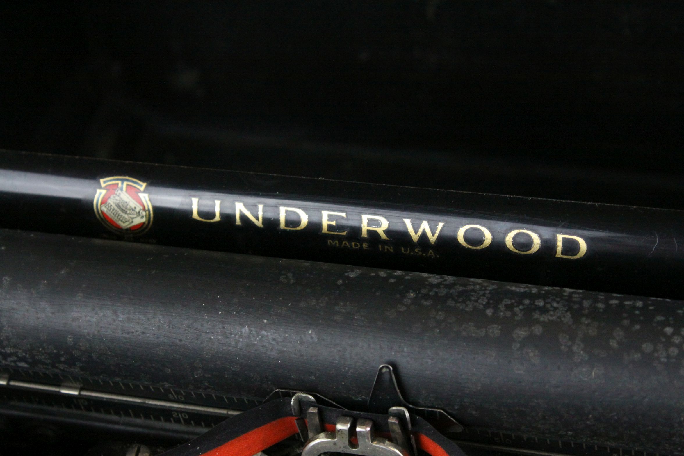 Cased Vintage Underwood Standard Portable Typewriter - Image 4 of 4