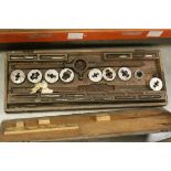 Wooden Cased Tap & Die Set