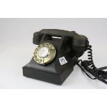 Vintage Bakelite Style Dial Telephone