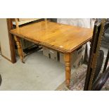 Edwardian Extending Dining Table, 140cms x 90cms x h.75cms