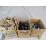 Large collection of vintage bottles (3 boxes)