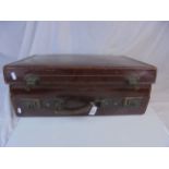 Vintage Leather Suitcase