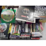 Collection of sports books, football, cricket etc together with a selection of bookmakers
