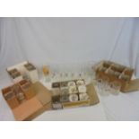 Breweriana / alcohol - quantity of glasses, boxed and loose