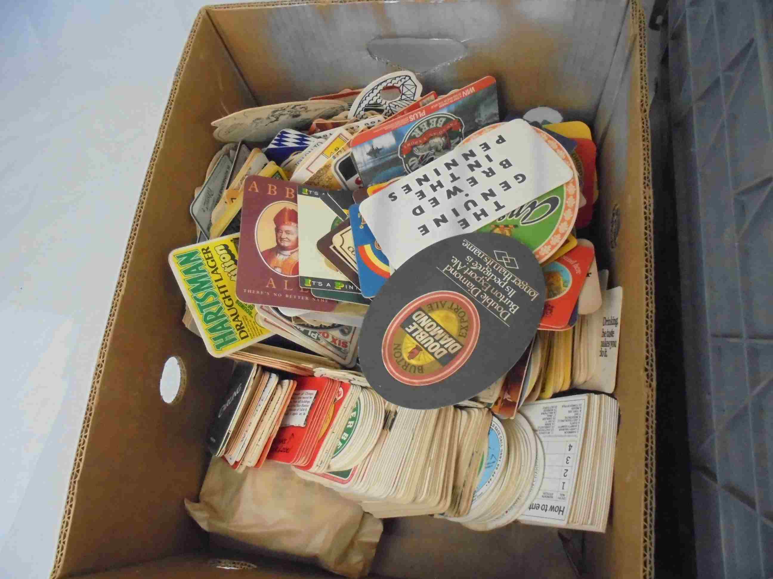 Breweriana - large accumulation of beermats (2 boxes) - Image 3 of 4