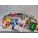 Box of Various Folded Maps, Road Maps, etc