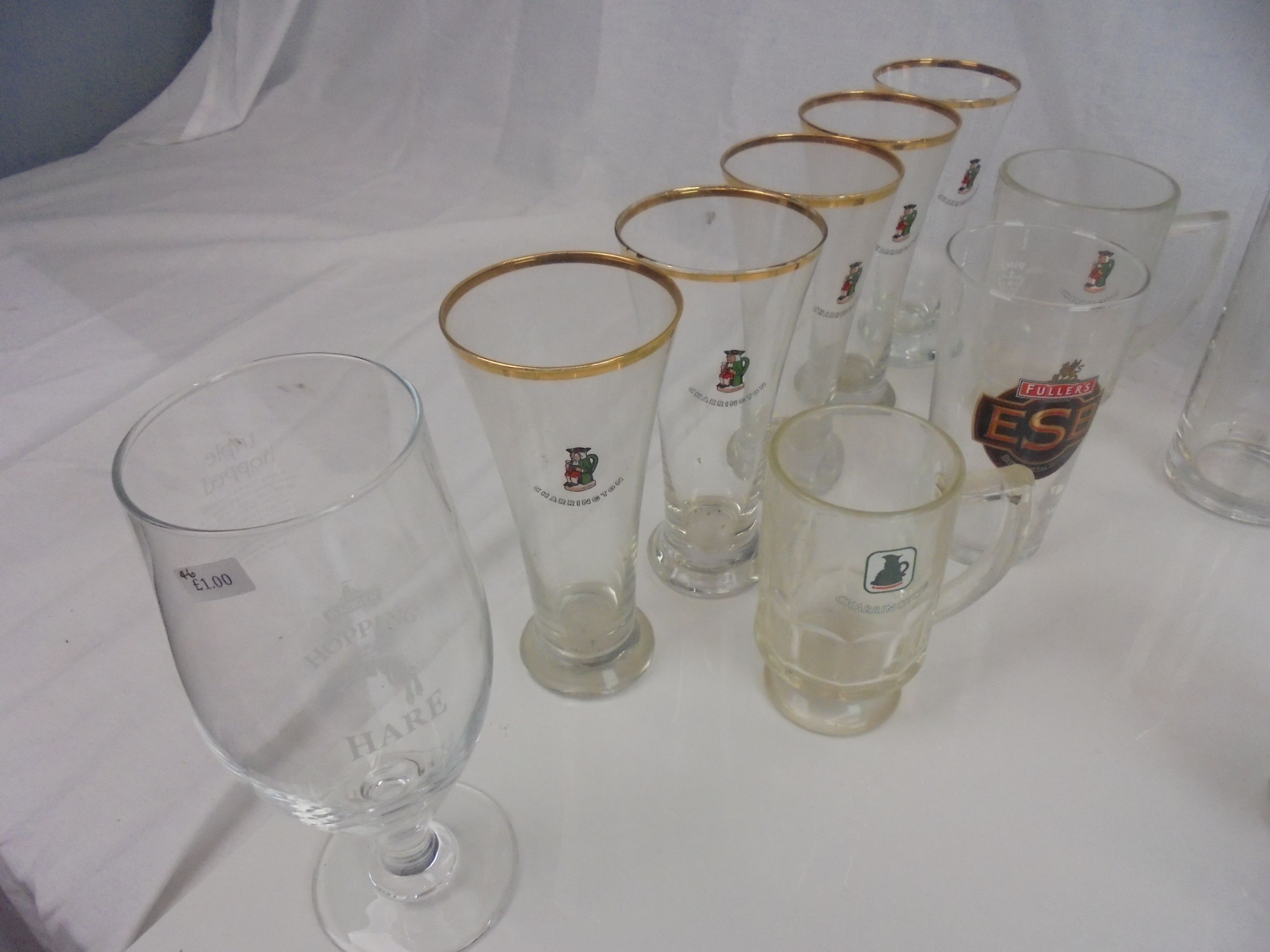 Breweriana - 20+ assorted glasses, various breweries, to include Watney Mann World Cup, Fullers, - Image 3 of 4