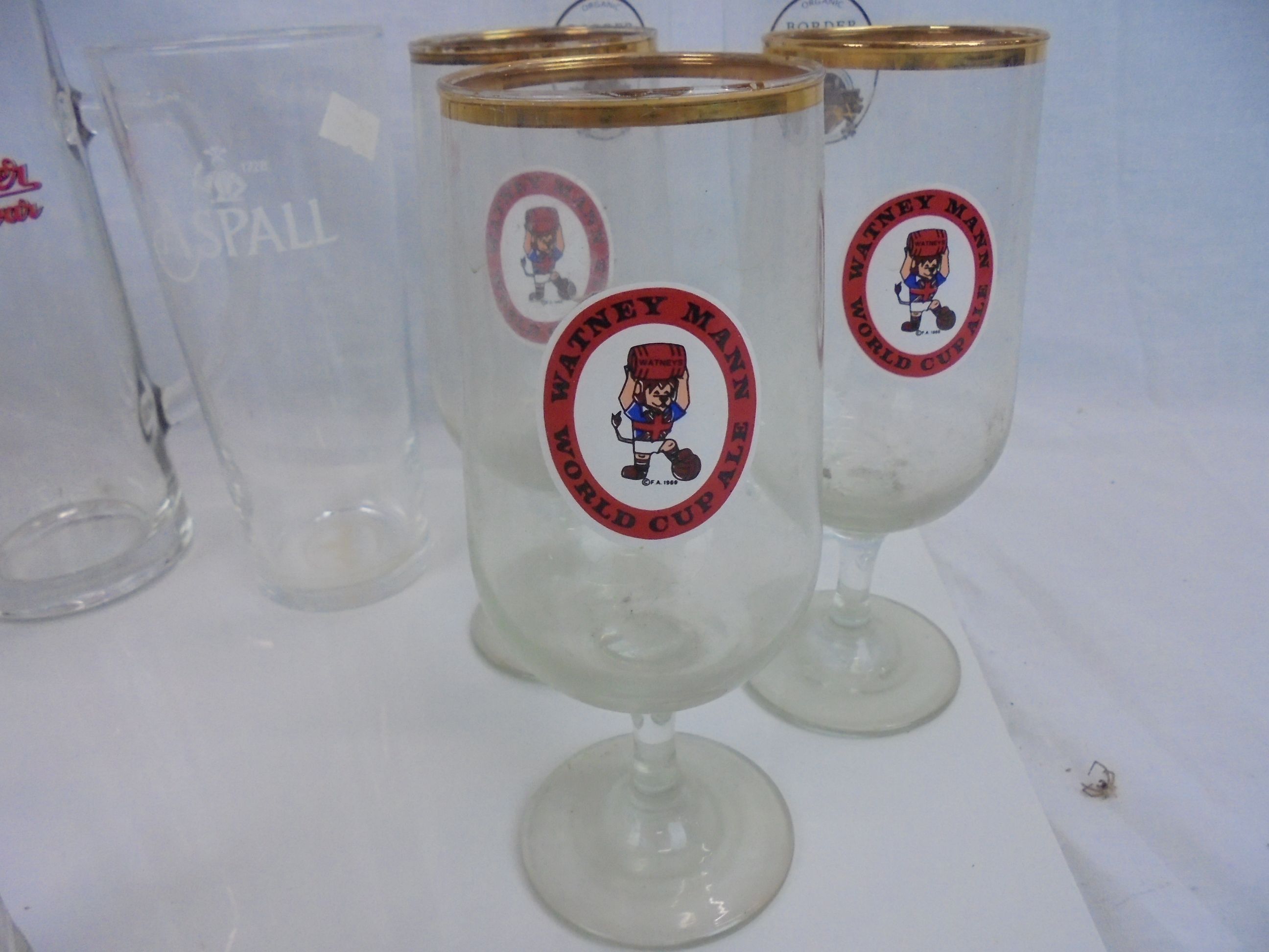 Breweriana - 20+ assorted glasses, various breweries, to include Watney Mann World Cup, Fullers, - Image 2 of 4