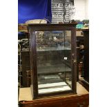 Late 19th / Early 20th century Shop Glazed Display Cabinet (lacking glazing to top) with Two