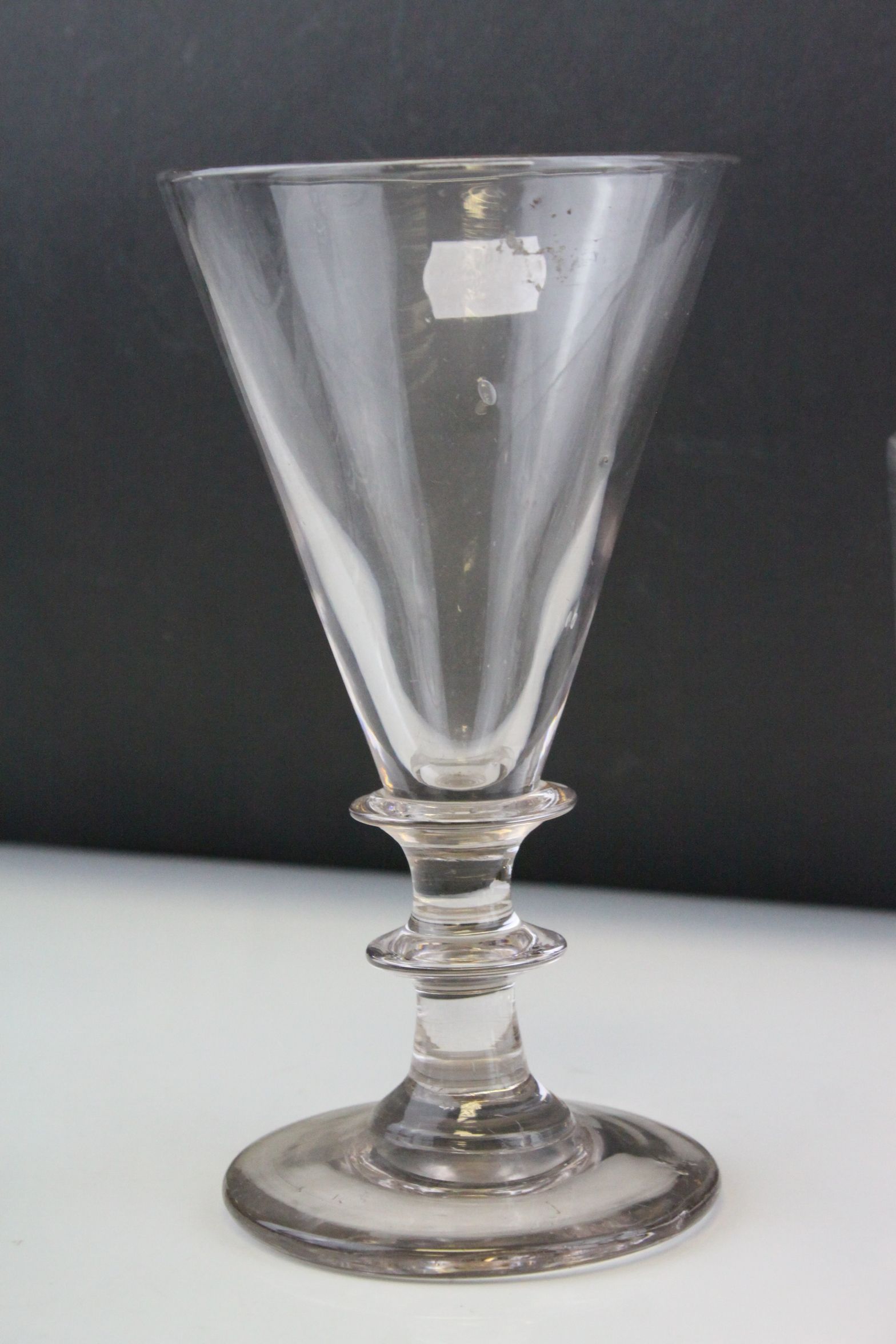 Collection of Twenty mainly Antique Drinking Glasses including one with an Air Twist Stem - Image 4 of 8