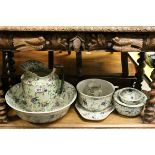 A Mintons chintz pattern Early 20th century Washing Stand Set.