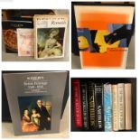 A quantity of Art Sothebys books catalogues etc.