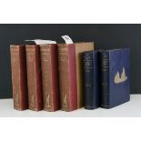 Books - Don Quixote, published Edinburgh 1910, 4 volumes, Mahan (Captain A.T.) Life of Nelson, 1897,