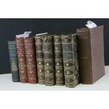 Books: Las Cases (Count) Napoleon, 1835, 4 volumes (A.F.) Motteux (P.A.) Rose (John Holland) The