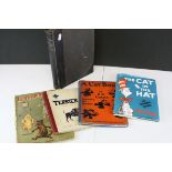 A group of books to include Dr Seuss THE CAT IN THE HAT,a E V Lucas Felix the cat book published