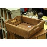 Small pine gardeners trug