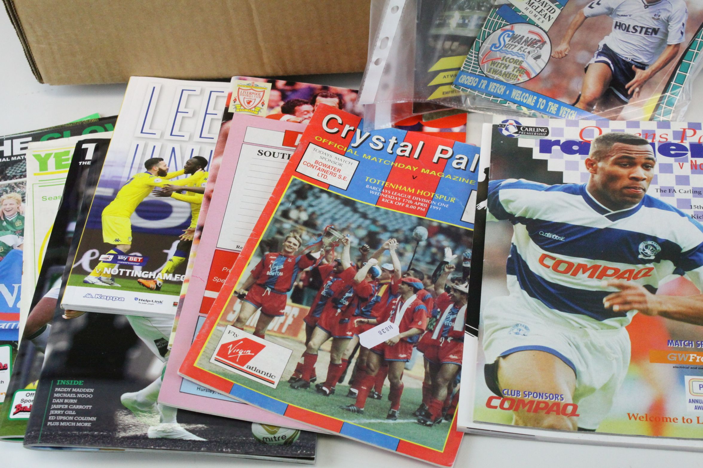 Football - Crate of Football Programmes including Yeovil Town from 1980's onwards and Tottenham - Image 2 of 3
