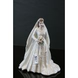 Boxed Royal Worcester Her Majesty Queen Elizabeth II Anniversary figure, 1947-2007