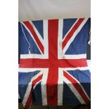 A vintage Union Jack flag