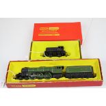 Two boxed OO gauge locomotives to include R253 0-4-0 Diesel Dock Shunter and R855 LNER Flying