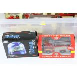 15 boxed emergency vehicles diecast models, mainly fire engines to include; Matchbox models of