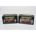 Two boxed ltd edn Scalextric The Classic Collection tin plate slot cars to include C2929A Maserati