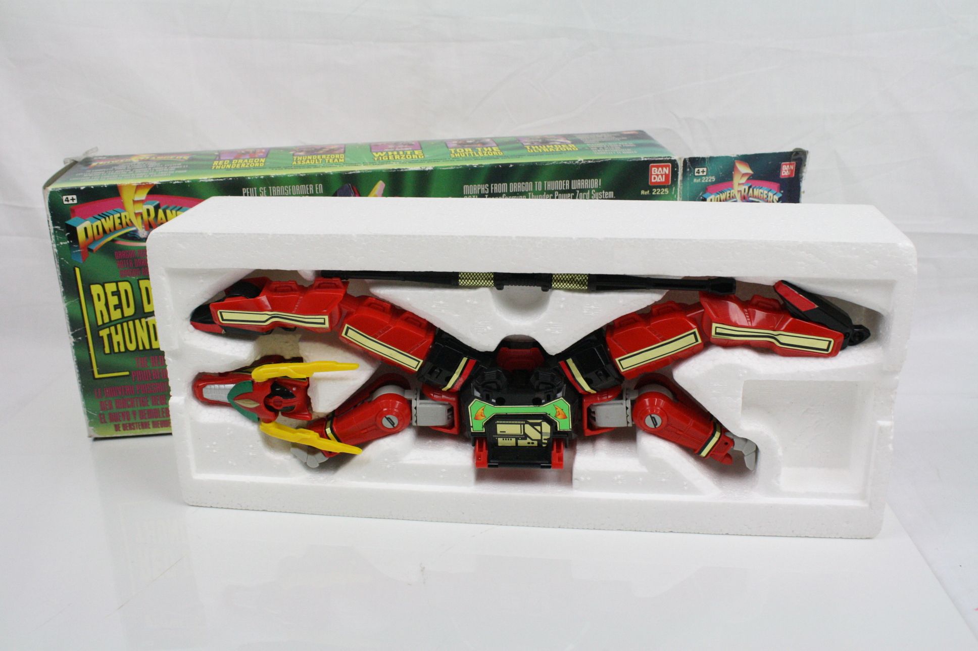 Boxed Bandai Power Rangers 2225 Red Dragon Thunderzord plus a Bandai 2220 Megazord box with - Image 4 of 7