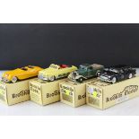 Four boxed Brooklin Models 1:43 metal models to include BRK 15x 1950 Mercury Michelin Parade Car (
