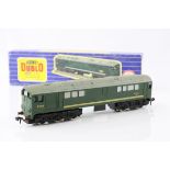 Boxed Hornby Dublo 3233 Co-Bo Diesel Electric Locomotive (3 rail) appearing vg