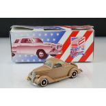 Boxed 1/43 American Classics AA7 Ford 3 Window Coupe 1936 metal model, excellent, box gd