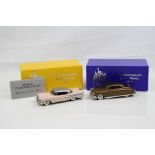 Two boxed 1:43 Brooklin Models The Brooklin Collection Anniversary metal models to include 1995