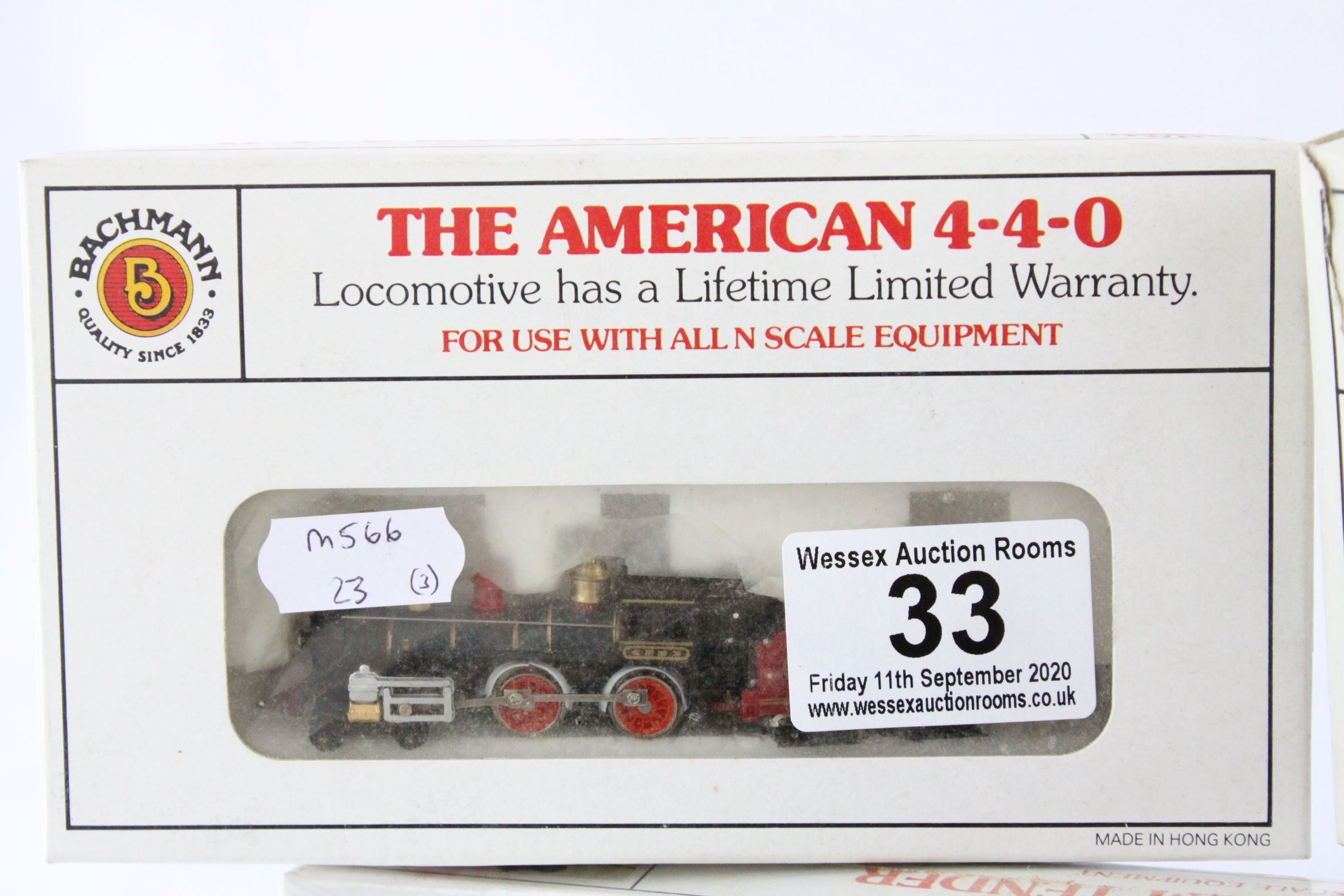 Two boxed Bachmann N gauge locomotives to include 51051 The American 4-4-0 Union Pacific and 60066 - Image 2 of 4