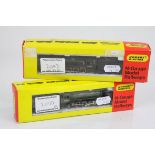 Two boxed Hornby Minitrix N gauge locomotives to include 2-10-0 BR in black livery and Evening