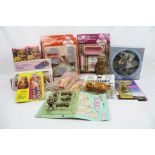 Large quantity of carded and boxed dolls house furniture, dolls and collectables to include Jean