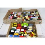 Collection of over 90 diecast models to include Corgi, Solido etc featuring mainly Mini's (three