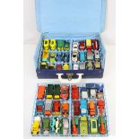 Matchbox 41 Collectors Carry Case containing 48 x Matchbox diecast models, play worn