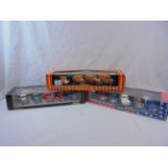 Three boxed French 1/43 diecast model sets to include Solido Age d'or Citroen C4 & USA and Verem