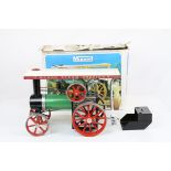 Boxed Mamod Steam Tractor TE1A in vg used condition, box with some wear to lid