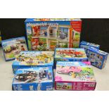 Collection of 8x Playmobil sets to include Family Fun & City Life Sets 9426 x 2, 9421, 9061, 9204,