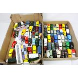 Collection of over 70 Corgi diecast models to include road and commercial examples (two boxes)