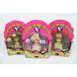 Three carded Mattel Cherry Merry Muffin dolls to include Betty Berry, Chocolate and Cherry Merry