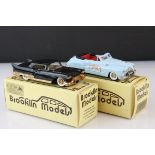 Two boxed 1:43 Brooklin Models white metal models to include BRK 27X 1957 Cadillac Eldorado P.C.T.